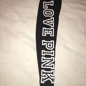 Pink Victoria’s Secret Leggings